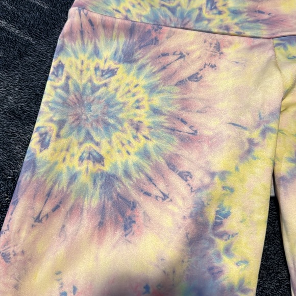 Free People tie dye biker shorts size M/L (Rare) - Picture 2 of 8